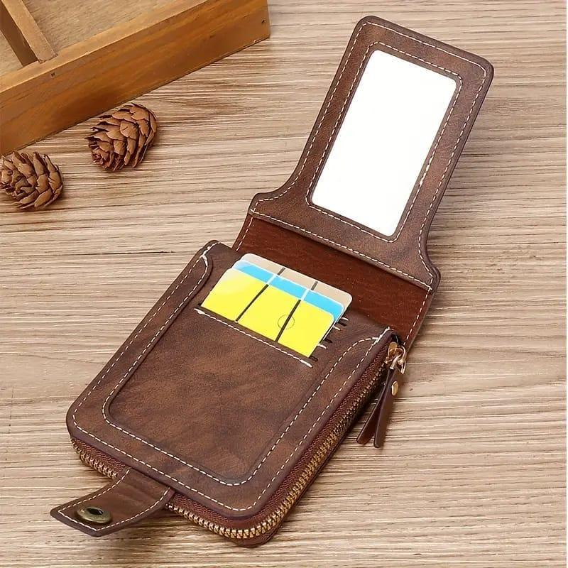 Men's Leather Wallet - Stylish & Slim