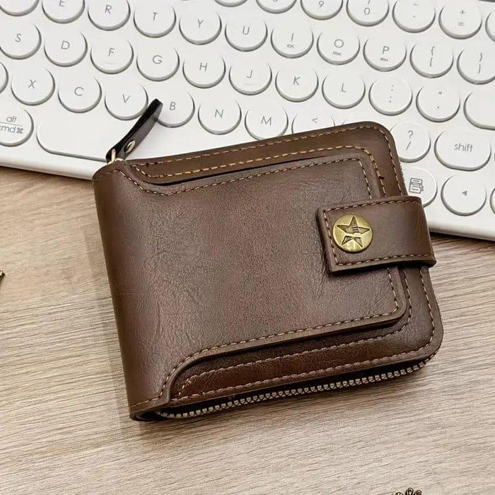 Men's Leather Wallet - Stylish & Slim