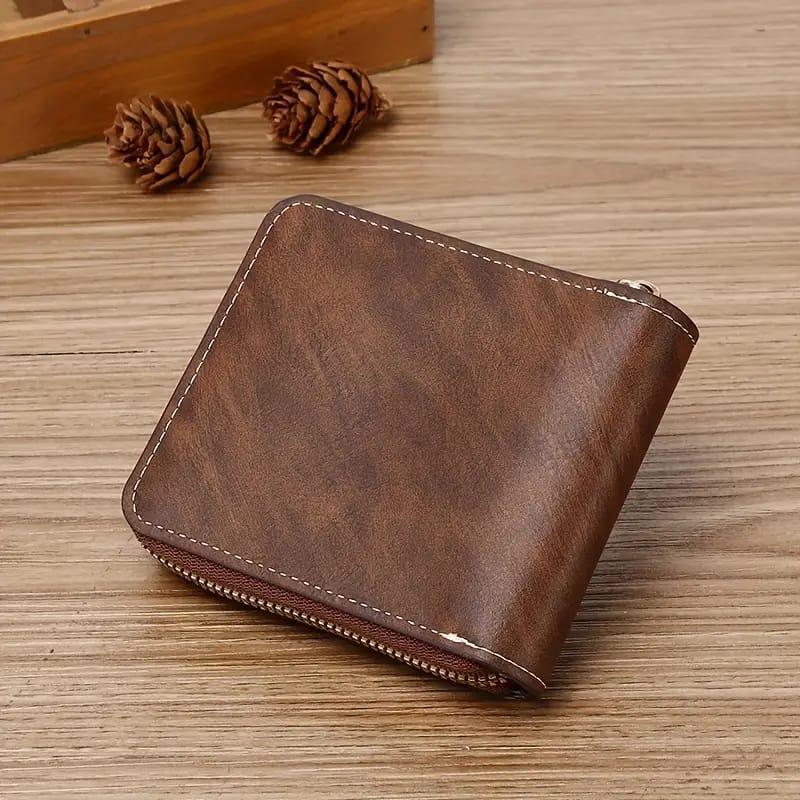 Men's Leather Wallet - Stylish & Slim