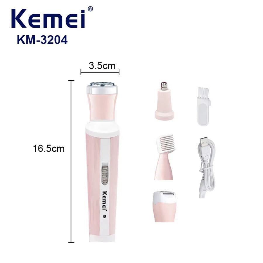 4 in 1 Hair Removal Electric Trimmer For Women