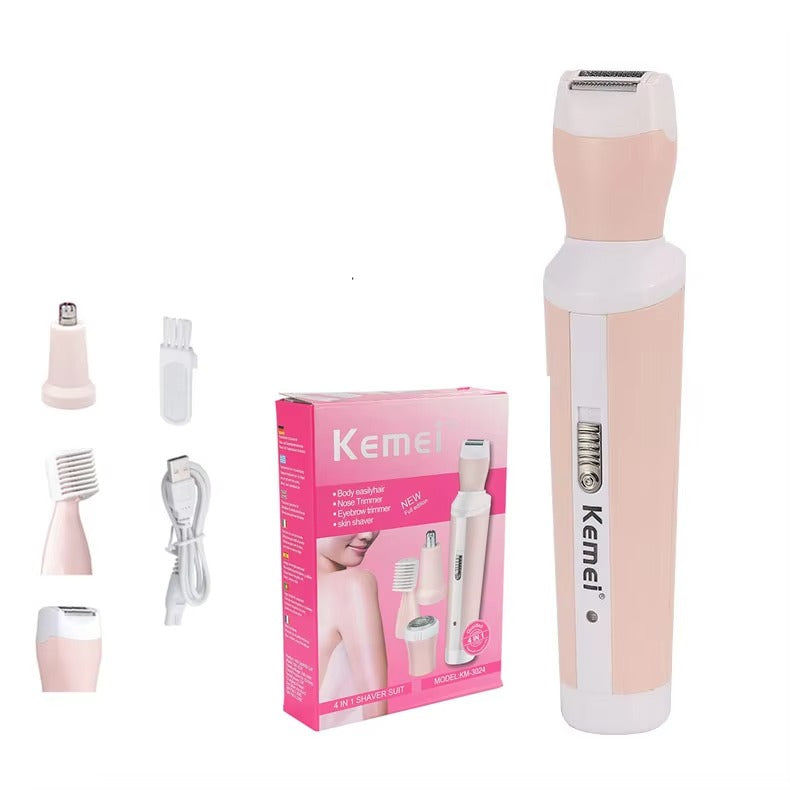 4 in 1 Hair Removal Electric Trimmer For Women